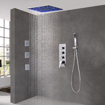 Shower System With Rain Shower Head